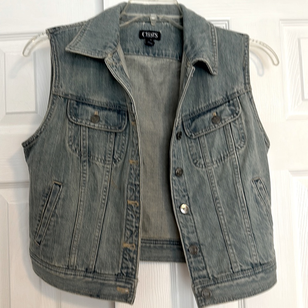 Women’s Denim Jean vest